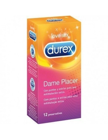 Profilacticos Durex Dame Placer 12Un