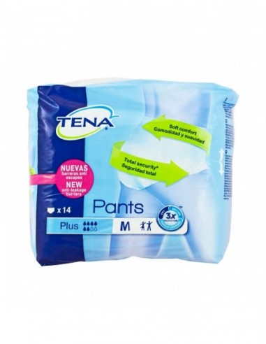 Tena Pants Plus T-Media 14Uds Tena Pants Plus T-Media 14Uds
