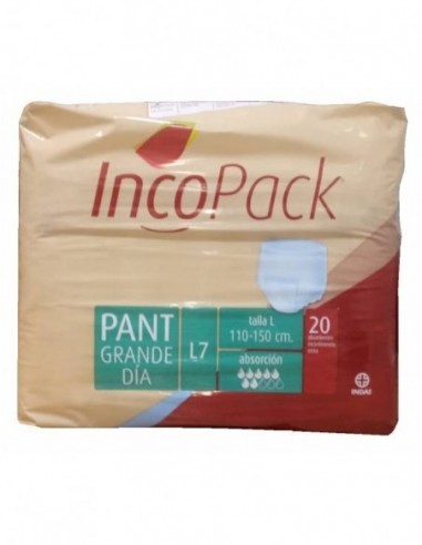 Pañal Incopack Pant Gde Dia 80 U