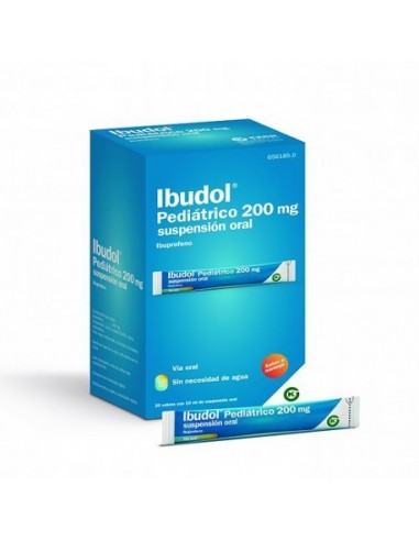 Ibudol Pediatrico 200 Mg 20 Sobres...