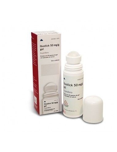 Ibustick 50 Mg/G Gel Topico Rollon 60 G