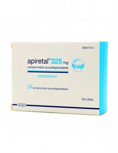 Apiretal 325 Mg 24 Comprimidos...