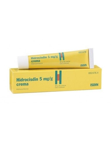 Hidrocisdin 5 Mg/G Crema 1 Tubo 30 G