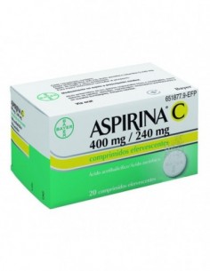Aspirina C 400/240 Mg 10 Comprimidos Efervescentes