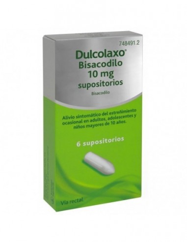 Dulcolaxo Bisacodilo 10 Mg 6...