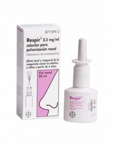 Respir 0.5 Mg/Ml Nebulizador Nasal 20 Ml