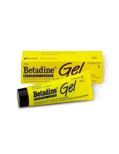 Betadine 100 Mg/G Gel Topico 30 G