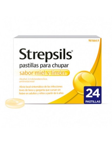 Strepsils 24 Pastillas Para Chupar...