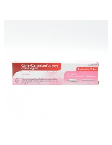 Gine Canesten 20 Mg/G Crema Vaginal 20 G