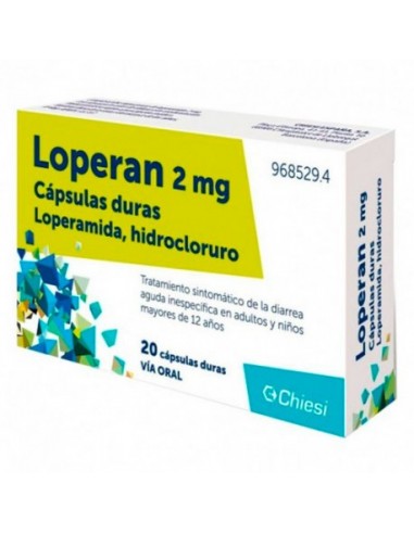 Loperan 2 Mg 20 Capsulas