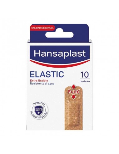 Hansaplast Elastic Tiritas 10 Apósitos