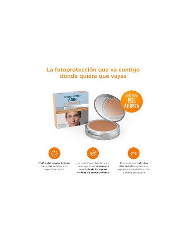 Fotop Isdin Compact 50+ Bronce 10Gr