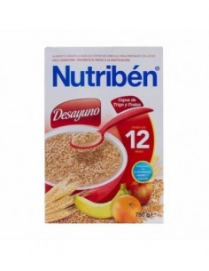 Nutriben Desayuno Copos Trigo Frut 750Gr